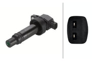 hella ignition coil for hyundai accent, hyundai i20 ignition coil by HELLA, 12V ignition coil for ceed rio, professional ignition coil installation HELLA Ignition Coil - Fits Hyundai Accent Blue 1.4, i20 1.4 / 1.6, Ceed Rio 1.4 / 1.6 | 12V HELLA Ignition Coil for Hyundai Accent & i20 hella, ignition-coil, hyundai-accent, hyundai-i20, ceed-rio, car-parts, mechanics, auto-repair, spark-plug, ai-generated