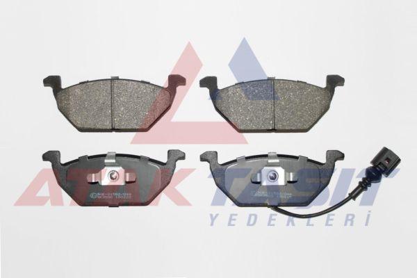 AP 05P692 Brake Pad Front with Connector VW Golf IV 1.4i 16V 1997-2005 / Golf IV 1.6i 1997-2005 / Golf V 1.6i 20 — Brake Pads