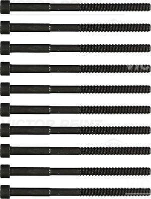 victor cylinder head bolt set for yaris, 10 piece cylinder head bolt set, victor automotive parts, yaris engine repair, cylinder head bolts for yaris Victor Cylinder Head Bolt Set - Yaris 1.3L-1.5L 1999-2005 | 10 Pieces Victor Cylinder Head Bolt Set for Yaris 1999-2005 victor, yaris, cylinder-head-bolt-set, automotive-parts, car-repair, engine-installation, 10-pieces, car-maintenance, automotive-technicians, ai-generated