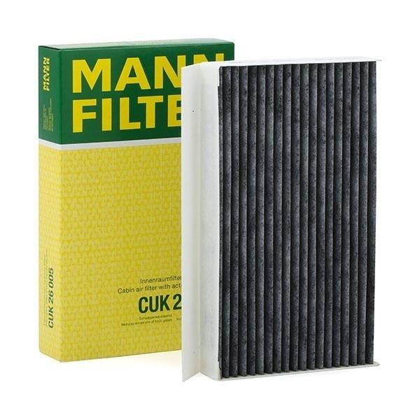 Mann CUK26005 Cabin Air Filter Renault Megane III Scenic III Fluence Scala with Carbon 09- — Air & Cabin Filters