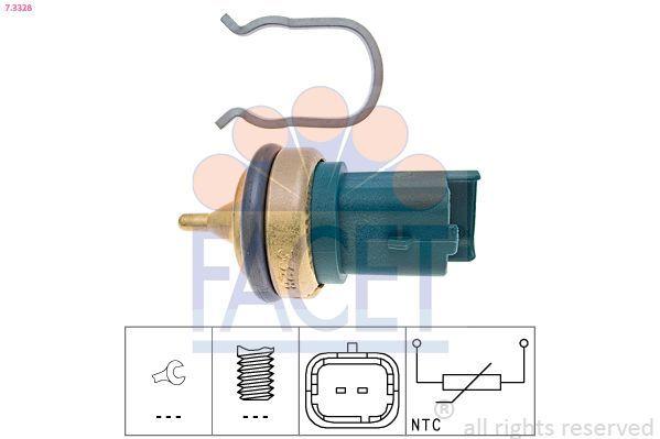 FACET 7.3328 Thermostat Sensor - Compatible with Berlingo II, Partner II and 2 more models — Water Pump & Thermostat