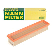 mann air filter c3366 performance, technical specs for mann c3366 air filter MANN Air Filter C3366 - High Performance for 05-Modus-Clo.III 1.2 16V | Ideal for Car Owners MANN Air Filter C3366 for Cars | High Performance air-filter, mann, car-maintenance, automotive-parts, engine-performance, car-owners, high-efficiency, easy-installation, filter-element, ai-generated