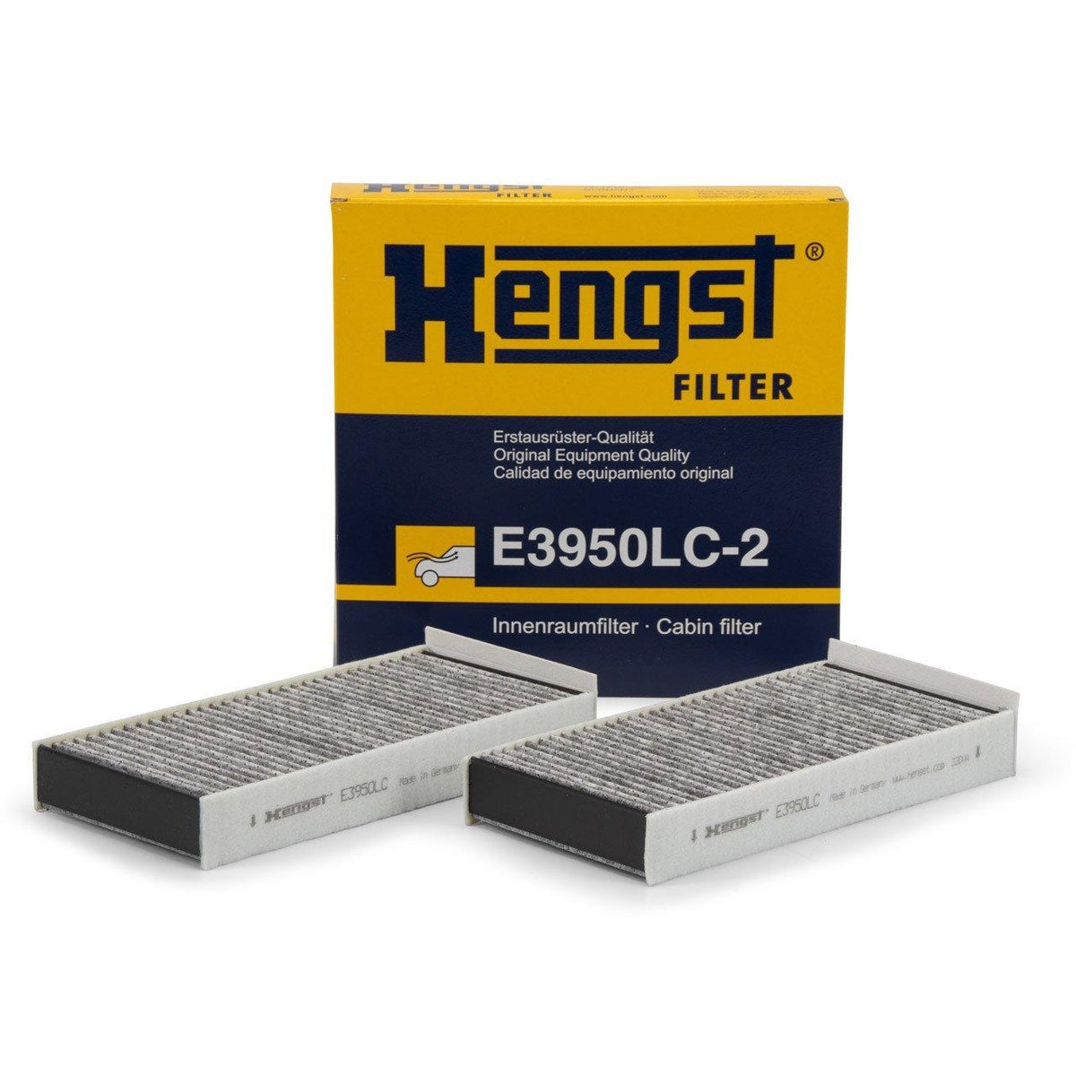 Hengst Carbon Pollen Filter - BMW F40 116d - Compatible with All F40 Models — Air & Cabin Filters