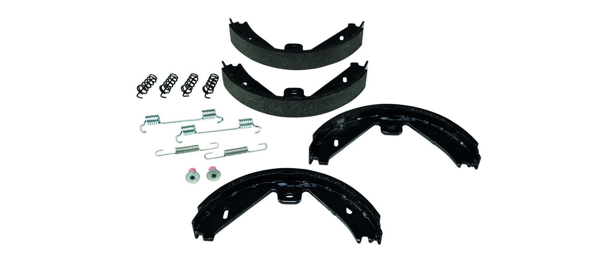 Hella 8DA355050-081 Brake Pad Rear (Park Brake Pabucu) X204 08 > 15 C218 11 > 17 W212 09 > 16 S212 10 > 16 — Brake Pads