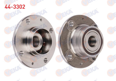 Veka 44-3302 Wheel Hub Left-Right Rear with Bearing Peugeot 307 (3A / C) 1.4 with ABS 4 Lug Magnetic ABS wit — Hub Assemblies