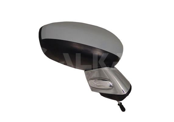 Alkar 6142862 Outer Rear View Mirror Right Electric Heated Primed with Sensor (7 Pin) Citroen C3 II 2009-2016 — Mirrors