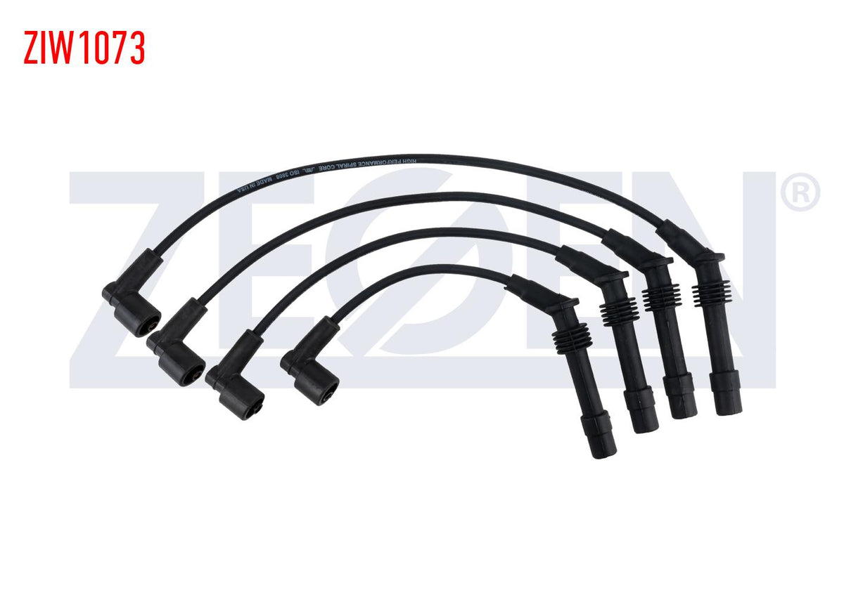 Zegen ZIW1073 Spark Plug Wire Set Opel Astra F 1.6i 16V (16Nzr) 1991-1998 / Astra F 1.4i 8V (C14se) 1991-1998 — Coils & Plugs