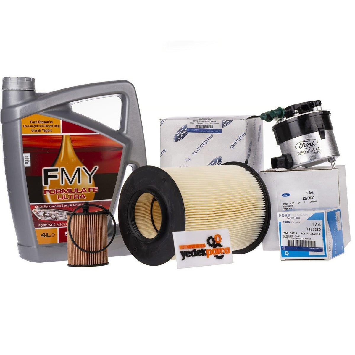Ford Focus 2008-2011 1.6 TDCi Periodic Oil Service Set Ford Genuine