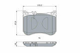 BOSCH Brake Pads - Front Pads for S-Class W222 (2013-2015)