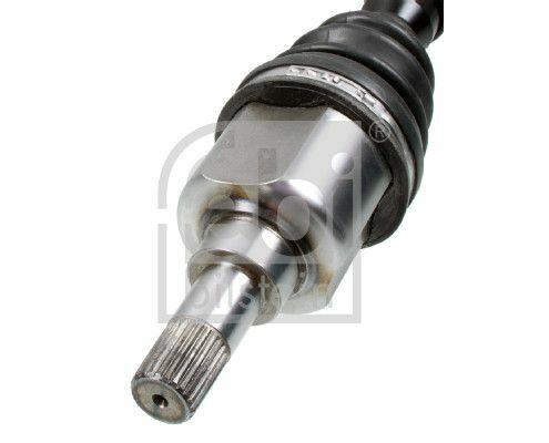 febi 183787 complete left axle for partner berlingo, febi 183787 front left axle specifications, febi 183787 axle side view FEBI 183787 Complete Left Axle for Partner Berlingo 2.0 DW10 | Lightweight and Durable FEBI 183787 - Complete Left Axle for Partner Berlingo febi, axle, automotive-parts, partner-berlingo, car-repair, mechanics, vehicle-performance, car-owners, ai-generated, left-axle