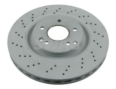 SWAG Front Brake Disc AMG - Compatible with W203 S203 C209 R171 — Brake Rotors & Drums