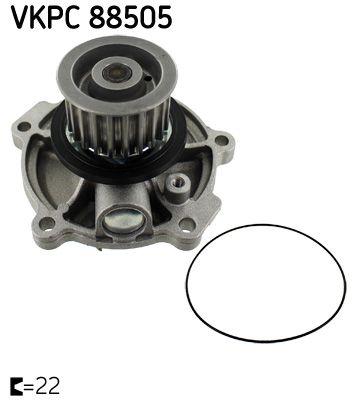 SKF VKPC88505 Water Pump Chrysler Voyager IV 2.5 2.8 Crd 00-08 — Water Pump & Thermostat