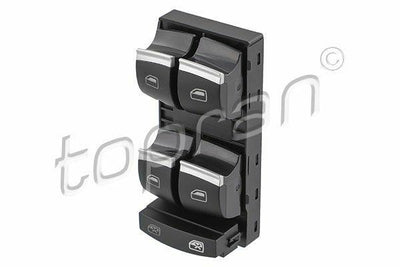 TOPRAN Window Switch - Front Left Door Control for Audi A3 (09-13) & Q7 (10-15) — Switches & Relays