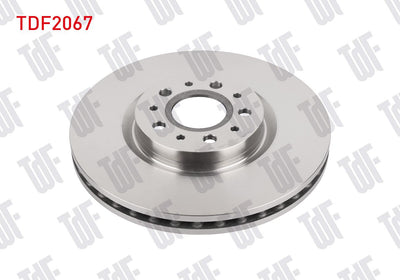 TDF TDF2067 Brake Disc Front Air 5 Bjn 281X26x59x44,3 Fiat Egea Cross Euro 6 2021-| Set of 2 — Brake Rotors & Drums