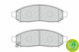 FERODO FDB1997 Brake Pad Set - Front Brake Pads for Nissan Navara & Pathfinder