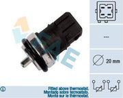 fae temperature sensor black, coolant temperature sensor for clio, fae 33810 4-pin connector sensor FAE Temperature Sensor - Black for Clio III, MGN III, Kangoo, Logan, Trafic | 4-Pin Connector FAE Temperature Sensor - Black for Various Models fae, temperature-sensor, black, 4-pin-connector, car-parts, engine-performance, coolant-sensor, clio, mgn, ai-generated