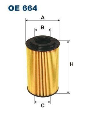 Filtron OE664 Oil Filter Fits 911, Cayenne and 2 more models — Oil Filters