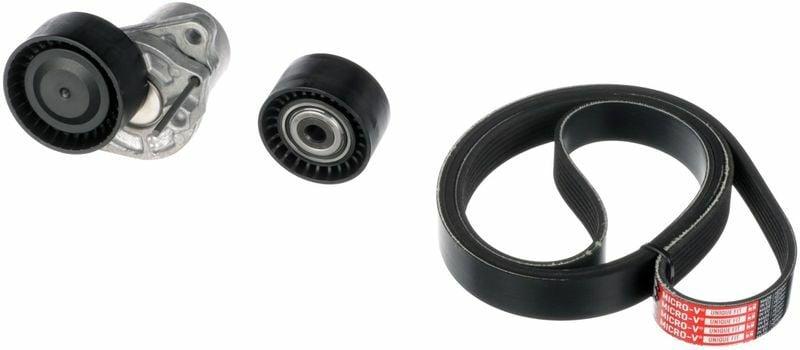 gates-v-belt-kit-megane-scenic, gates-v-belt-kit-packaging GATES V Belt Kit - Compatible with Megane III and Scenic 1.6Dci GATES V Belt Kit for Megane III and Scenic 1.6Dci gates, v-belt-kit, megane-iii, scenic, car-parts, mechanics, car-maintenance, auto-repair, vehicle-accessories, ai-generated