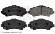 blueprint front brake pads for jeep grand cherokee, blueprint brake pads technical specifications, jeep grand cherokee brake pads installation BLUEPRINT Front Brake Pads - Premium Quality for Jeep Grand Cherokee 2.8 & Wrangler III | 147mm Length BLUEPRINT Front Brake Pads for Jeep Grand Cherokee blueprint, front-brake-pads, jeep-grand-cherokee, brake-pads, mechanics, car-owners, automotive, braking-system, maintenance, ai-generated