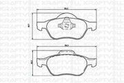 kraftvoll front brake pads for clio megane scenic laguna, technical specifications of kraftvoll front brake pads KRAFTVOLL 07010037 Front Brake Pads - Compatible with Clio III, Megane II, Scenic II, Laguna III | Disc Brake Set KRAFTVOLL 07010037 Front Brake Pads - Clio, Megane, Scenic | Disc Brake Set kraftvoll, front-brake-pads, clio, megane, scenic, laguna, disc-brake, car-parts, automotive-parts, ai-generated