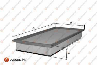 Eurorepar 1682260980 Air Filter Dokker II Sandero II 1.6 K7m — Air & Cabin Filters