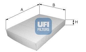 UFI Pollen Filter - Premium Cabin Air Filter for Honda Civic, CRV & Rover 400 — Air & Cabin Filters