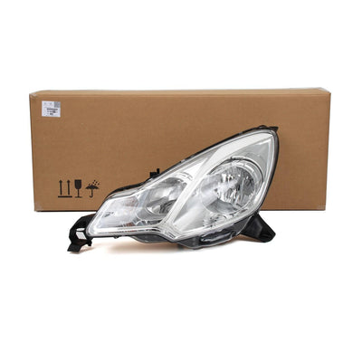 PSA 1606930180 Citroen DS3 Left Front Headlight Motor Üzerinde White Type (H7/H1) Genuine — Headlights