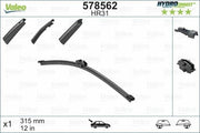 valeos-rear-wiper-blade, hydroconnect-connection, wiper-blade-technical-specifications VALEO 578562 Rear Wiper Blade 310mm - Hydroconnect Multi-Connection System for Car Owners | 12 Inch VALEO Rear Wiper Blade 310mm - Hydroconnect System valeos-wiper-blade, rear-wiper-blade, hydroconnect-system, car-accessories, auto-parts, windshield-wipers, durable-wiper, 12-inch-blade, vehicle-visibility, ai-generated