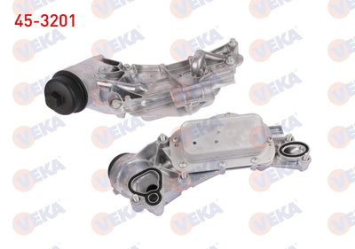Veka 45-3201 Oil Cooler Complete Opel Astra H-J 1.6i 2004-2016 / Meriva A 1.6 2003-2010 / Mokka 1.6 2012-/ Vectr — Oil System