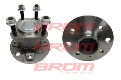 BROM OP61016 Rear Wheel Hub 4 Lug ABS excluding Meriva A 03>10 Astra G 98>10 Combo C 01>11 — Hub Assemblies