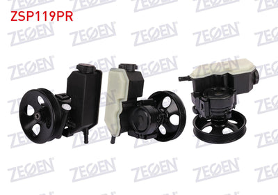 Zegen ZSP119PR Power Steering Pump 100 Bar with Pulley 6Pk Depolu Opel Vectra B 1.6i 1995-2003 / Vectr — Steering Rack & Pump