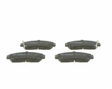 BOSCH Front Brake Pad Set 0986494884 - Low-Metallic Material, ECE-R90 Certified — Brake Pads