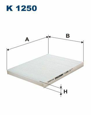 FILTRON K1250 - Polen Filter 11x20 — Comfort & Protection Accessories