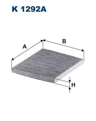 Filtron K1292A Cabin Air Filter Alfa Giulietta 1.4 1.8 2.0 10 — Air & Cabin Filters