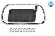 meyle transmission filter kit for e39 e46 e83, automatic transmission filter set with gaskets MEYLE Transmission Filter Kit E39 E46 E83 - GM Compatible | 5L40E MEYLE Transmission Filter Kit E39 E46 E83 | 5L40E transmission-filter, bBMW-parts, automatic-transmission, transmission-maintenance, mechanic-tools, car-owners, automotive-repair, vehicle-upgrade, filter-kit, ai-generated