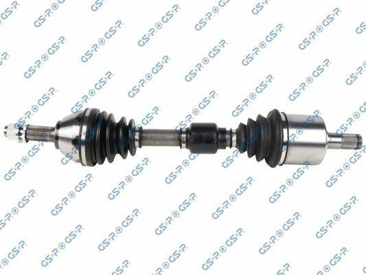 GSP Complete Left Axle for Qashqai 2.0 dCi (2007-2013) & Koleos 2.0 dCi — Axles, CV Joints & Boots