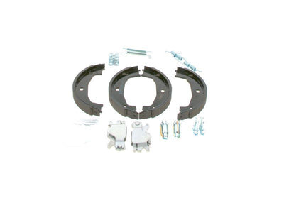 Bosch 0204113803 Brake Shoe Kit 05-1-Series (E81-E87-F20-F21) 98-3-Series (E46-E90-F30-F80) — Brake Cables & Hardware
