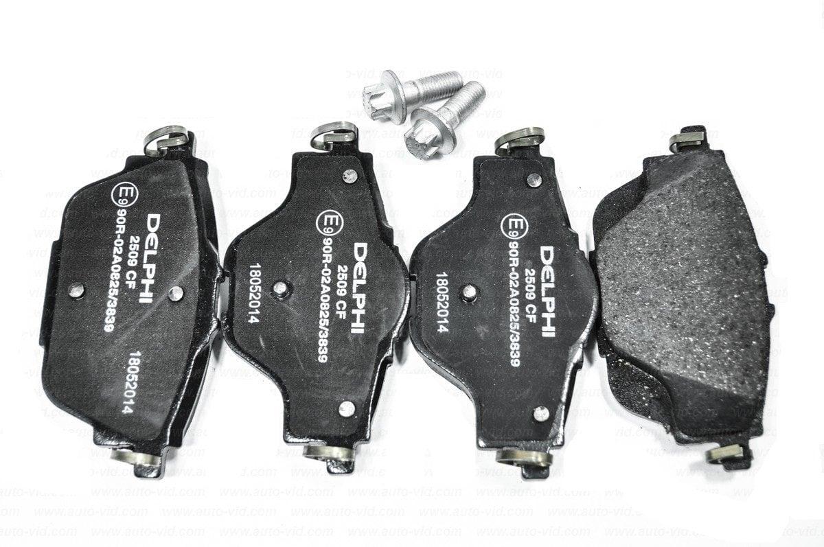 Delphi Opel Grandland X Brake Pad Set - Premium German Quality — Brake Pads
