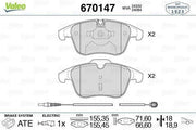 valeo front brake pad set, brake pad technical specifications, valeo brake pads installation VALEO Fren Balata Ön 09-C5 - Front Brake Pad Set for 1.6-2.0L HDi Engines | 155mm Width VALEO Fren Balata Ön 09-C5 - Front Brake Pad Set for Cars valeo, brake-pads, auto-parts, front-brake-pad-set, car-maintenance, mechanic-supplies, vehicle-safety, high-performance-brakes, car-owners, ai-generated