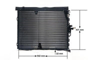 mahle-ac133000s-climate-radiator-front-view, mahle-ac133000s-climate-radiator-side-view, mahle-ac133000s-climate-radiator-specifications MAHLE AC133000S Climate Radiator - Fits W124 88-93, S124 89-92, C124 89-92 | Reliable Cooling Solution MAHLE AC133000S Climate Radiator for W124 W124 88-93 mahle, climate-radiator, car-parts, automotive, air-conditioning, replacement-parts, car-owners, automotive-enthusiasts, ai-generated, cooling-system