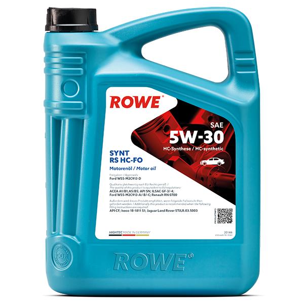 ROWE HIGHTEC SYNT RS SAE 5W30 HC-FO Motor Oil — Fluids & Chemicals