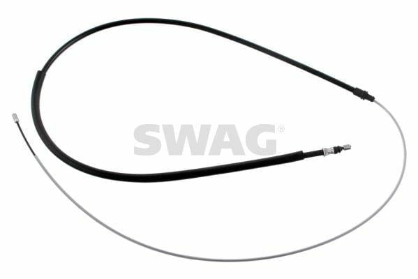 SWAG Rear Parking Cable 60933207 - Brake Line for Laguna II — Brake Hydraulics
