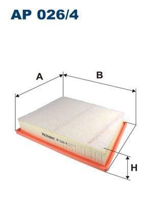 FILTRON AP026-4 Air Filter — Air & Cabin Filters