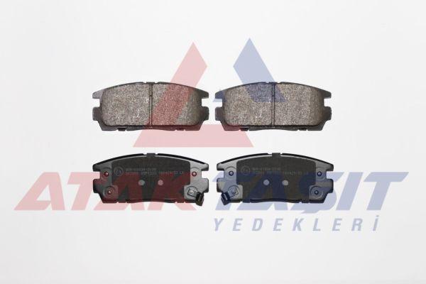 AP 05P1323 Brake Pad Rear with Wear Indicator Chevrolet Ctıva (C100) 2.0 D 2006-2012 /Ctıva (C140) 2.0 D 2012-20 — Brake Pads