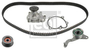 febi timing belt set for opel corsa, febi water pump and timing belt components FEBI Timing Belt Set for Opel Corsa C (1.7 DTI) - 55 KW / 75 PS | 09.2000-12.2009 FEBI Timing Belt Set for Opel Corsa C febi, timing-belt-set, opel-corsa, car-parts, vehicle-maintenance, car-mechanics, vehicle-owners, engine-repair, water-pump, ai-generated