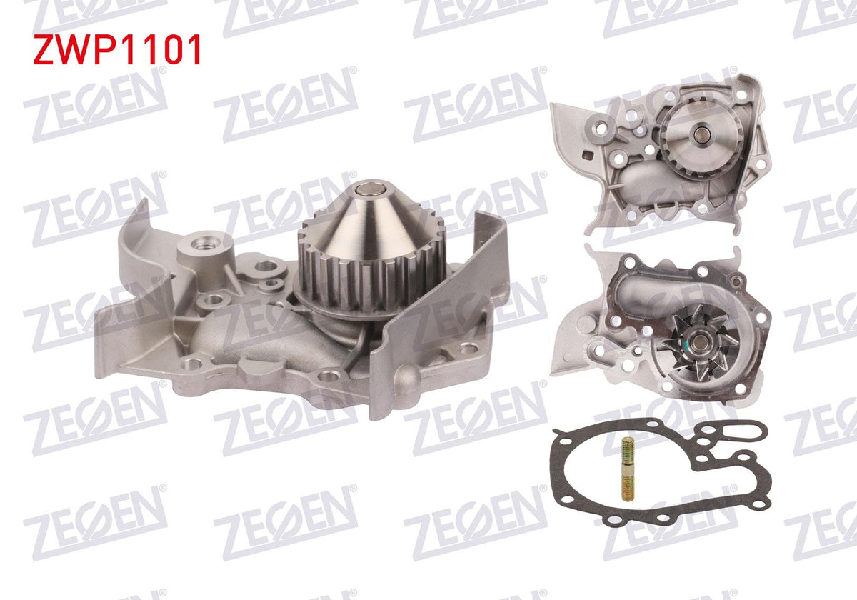 Zegen ZWP1101 Water Pump Renault Clio I 1.4 1990-1998 / Clio II 1.4i 1998-2005 / Kangoo 1.4i 1998-2 — Water Pump & Thermostat