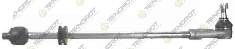Teknorot V-515 Tie Rod Assembly Front Right Volkswagen Golf-Jetta-Vento 1991-1998 — Tie Rods & Linkage