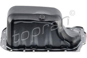 topran oil pan for vw, durable steel construction oil pan, topran oil pan with black lacquer finish TOPRAN Oil Pan - Durable Steel Construction for VW | Ideal for Car Owners & Mechanics TOPRAN Oil Pan | Steel Construction for VW topran, oil-pan, vw-parts, car-maintenance, mechanics, vehicle-upgrade, durable-components, car-owners, automotive-accessories, ai-generated