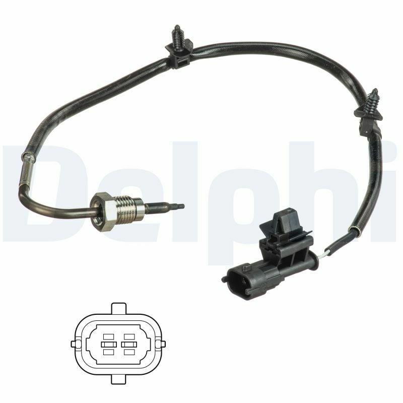 Delphi Exhaust Temperature Sensor - Precision for Astra H — Temperature Sensors & Switches