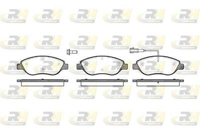 ROADHOUSE 2860.01 Brake Pad MiTo 955 09 08 — Brake Pads